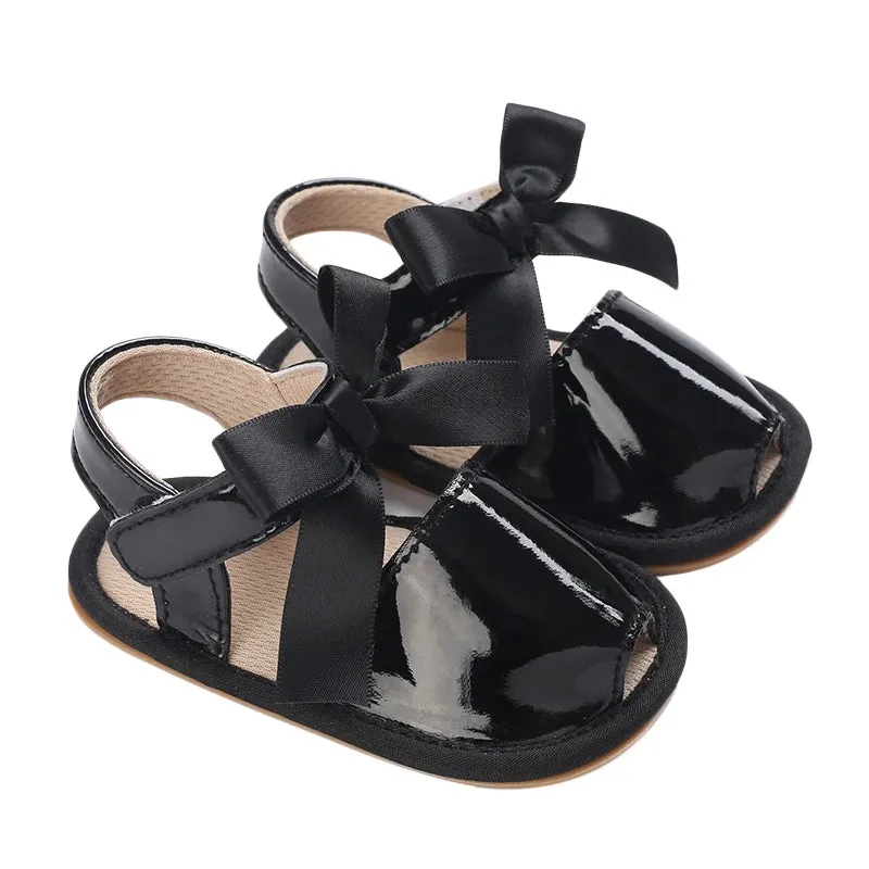 0-18M Newborn Baby Girl Summer Casual Bow Sandal