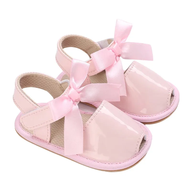 0-18M Newborn Baby Girl Summer Casual Bow Sandal