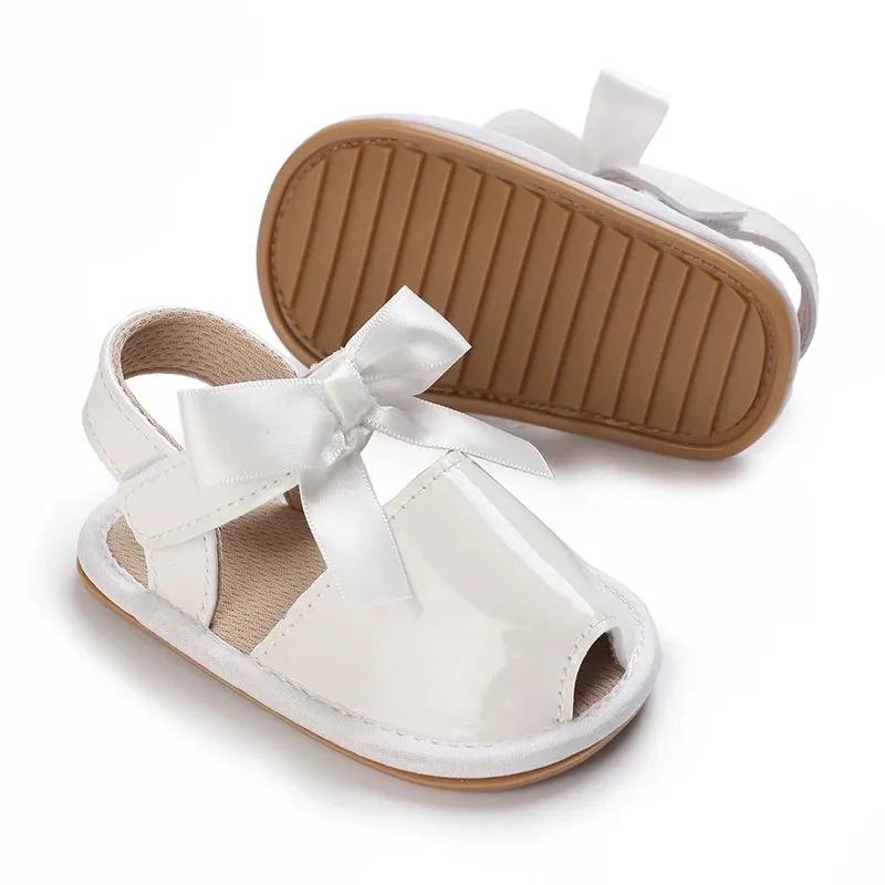 0-18M Newborn Baby Girl Summer Casual Bow Sandal