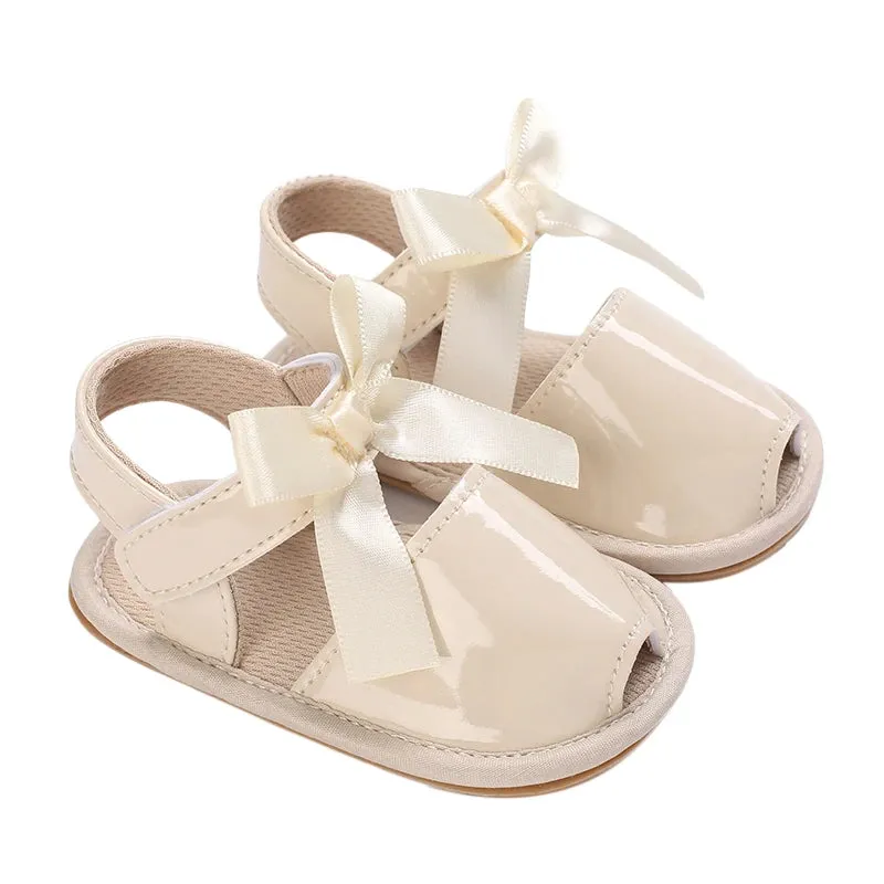 0-18M Newborn Baby Girl Summer Casual Bow Sandal