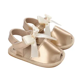 0-18M Newborn Baby Girl Summer Casual Bow Sandal