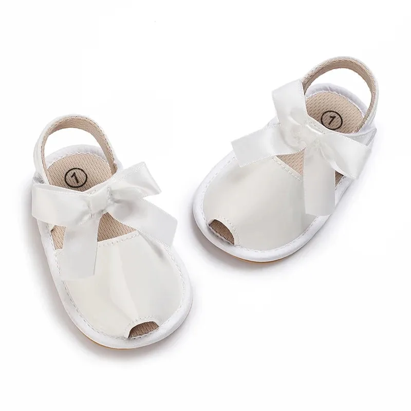 0-18M Newborn Baby Girl Summer Casual Bow Sandal