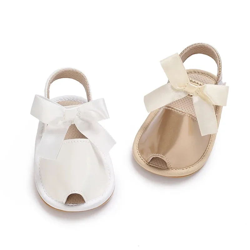 0-18M Newborn Baby Girl Summer Casual Bow Sandal