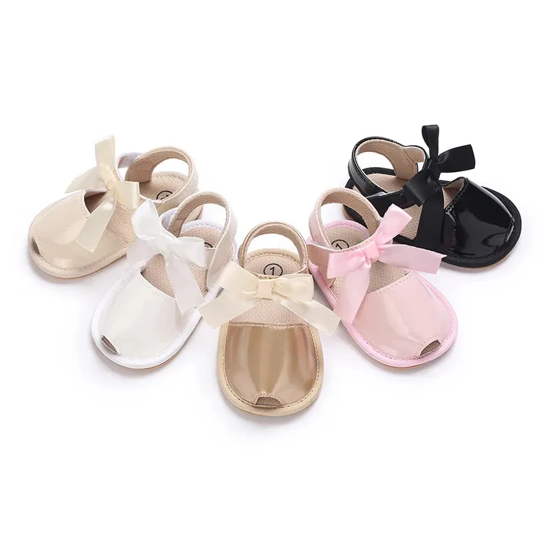 0-18M Newborn Baby Girl Summer Casual Bow Sandal
