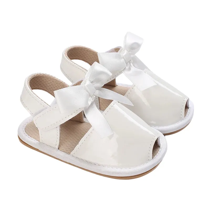 0-18M Newborn Baby Girl Summer Casual Bow Sandal