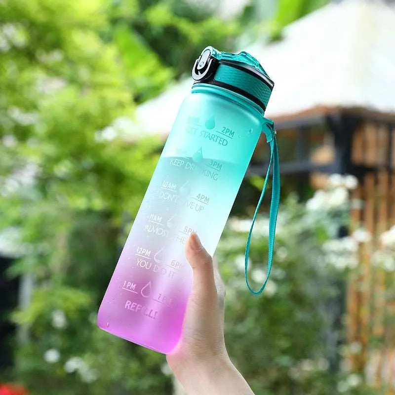1 Liter Sport Water Bottle Leakproof