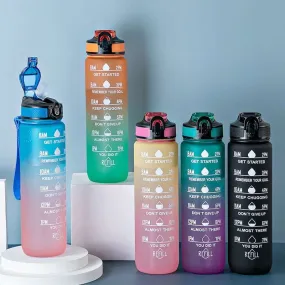1 Liter Sport Water Bottle Leakproof