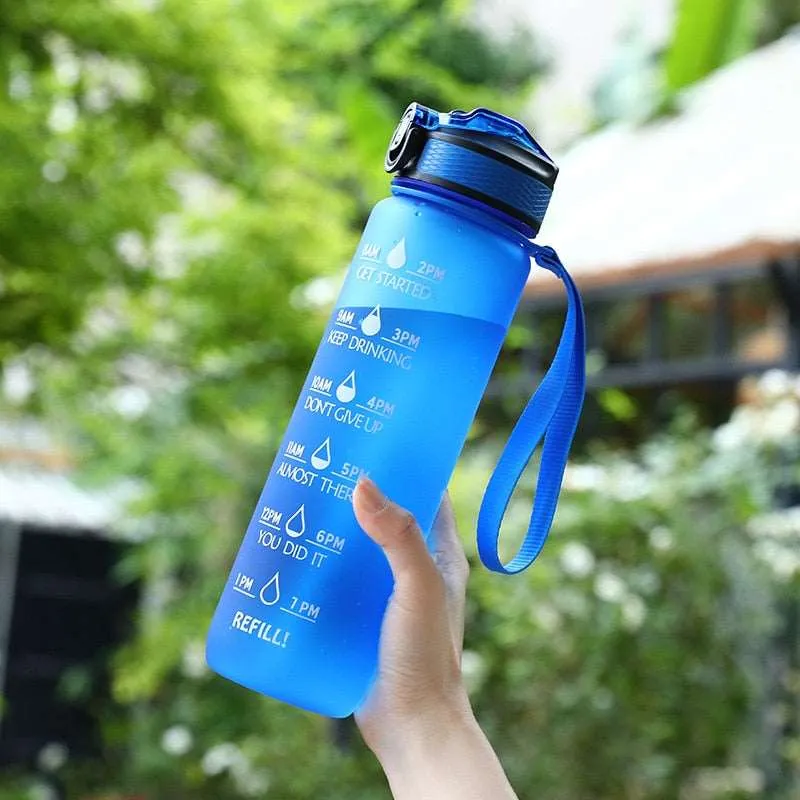 1 Liter Sport Water Bottle Leakproof