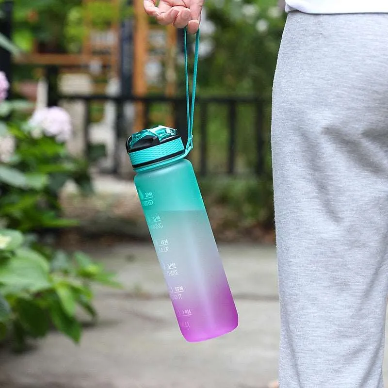 1 Liter Sport Water Bottle Leakproof