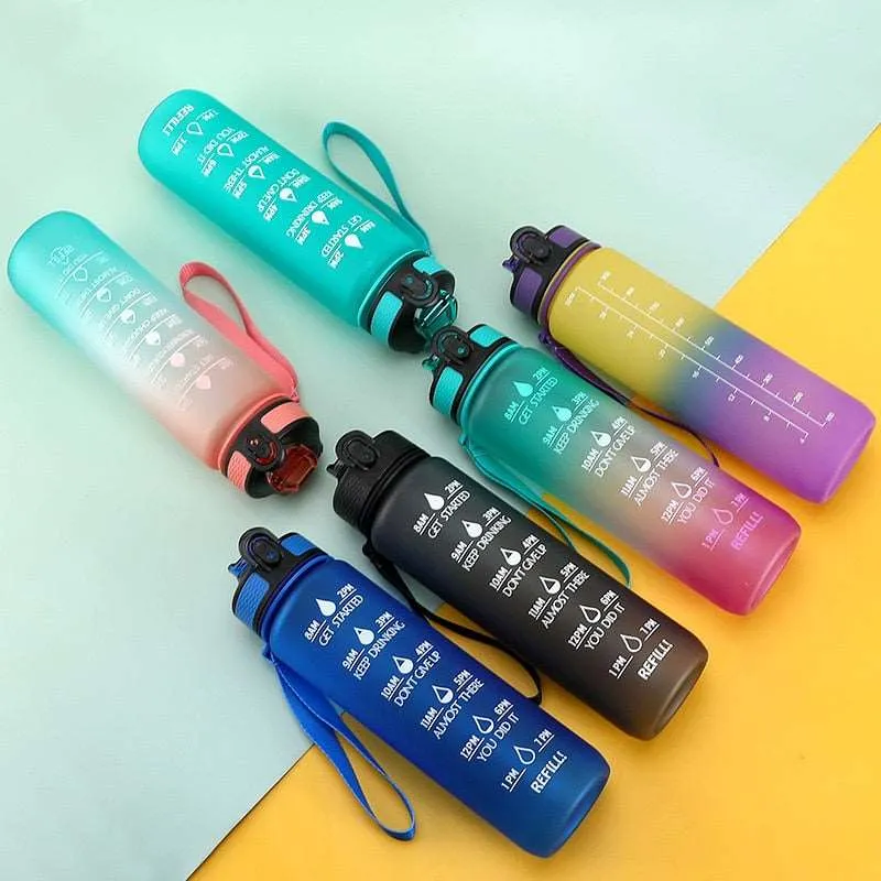 1 Liter Sport Water Bottle Leakproof
