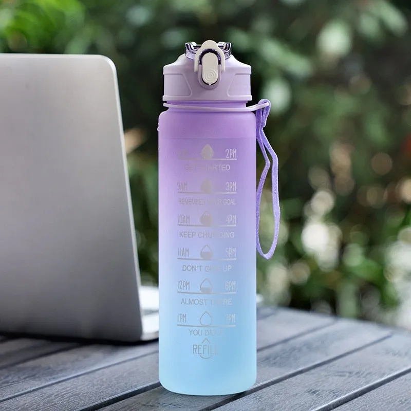 1 Liter Sport Water Bottle Leakproof