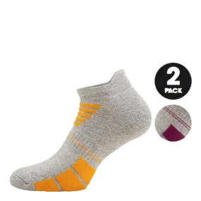 2-Pack Low-Cut Socks - Lucy Grey