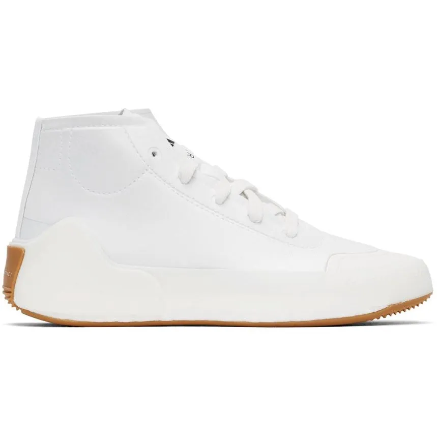 adidas by Stella McCartney White Treino Mid-Cut Sneakers