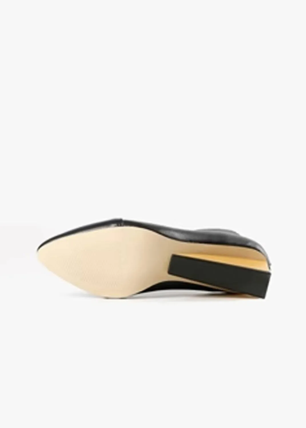 All Black - Women's Square Wedge Shootie
