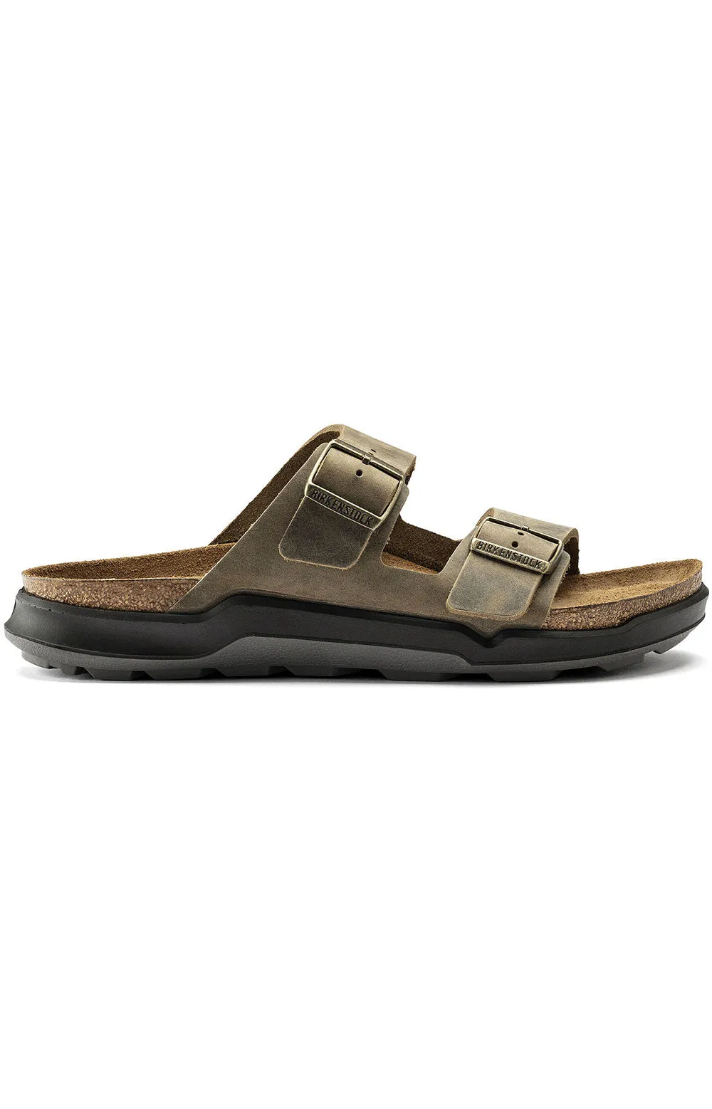 Birkenstock Arizona Ct Sport Sandals Women’s Oiled Nubuck Faded Khaki