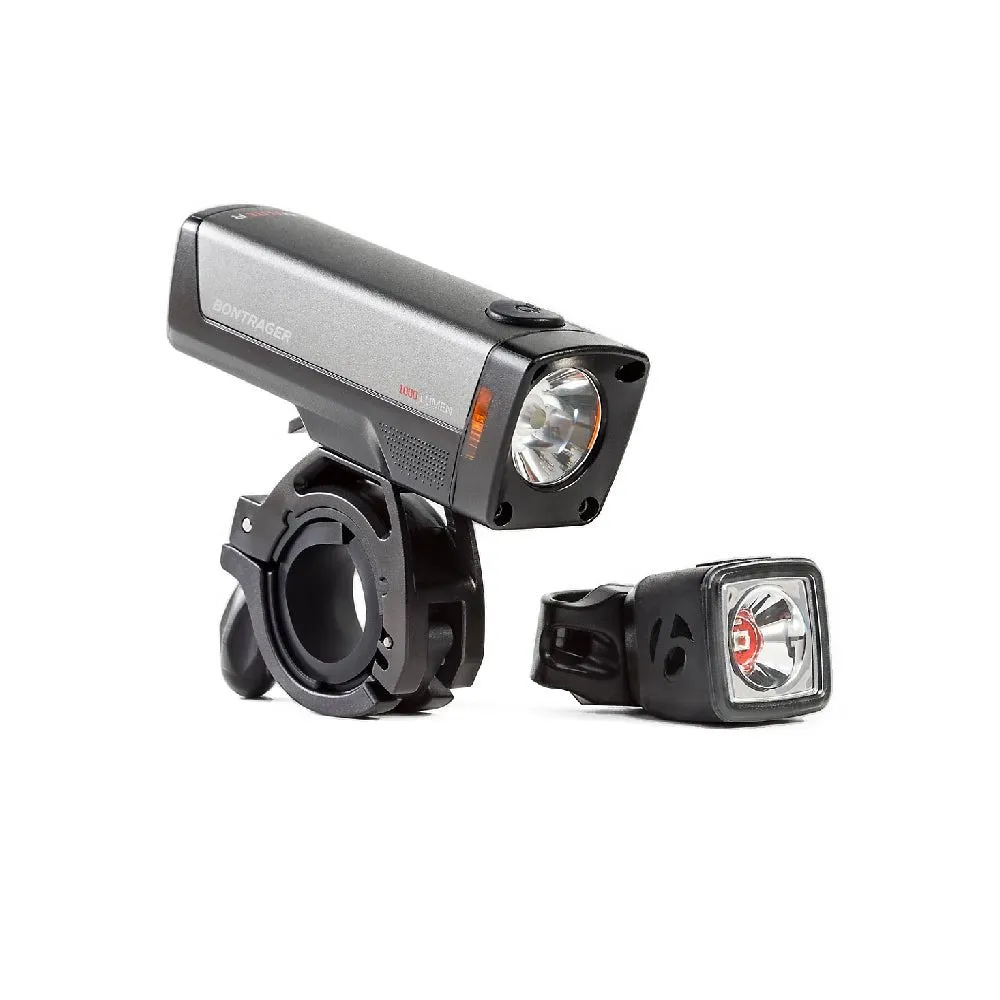 Bontrager Ion Elite R/Flare R City Light Set, Anthracite/Black