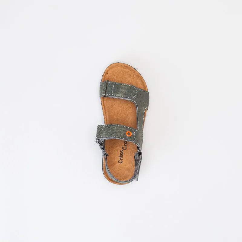 Boys Denim Adventure Sandal _ 150664