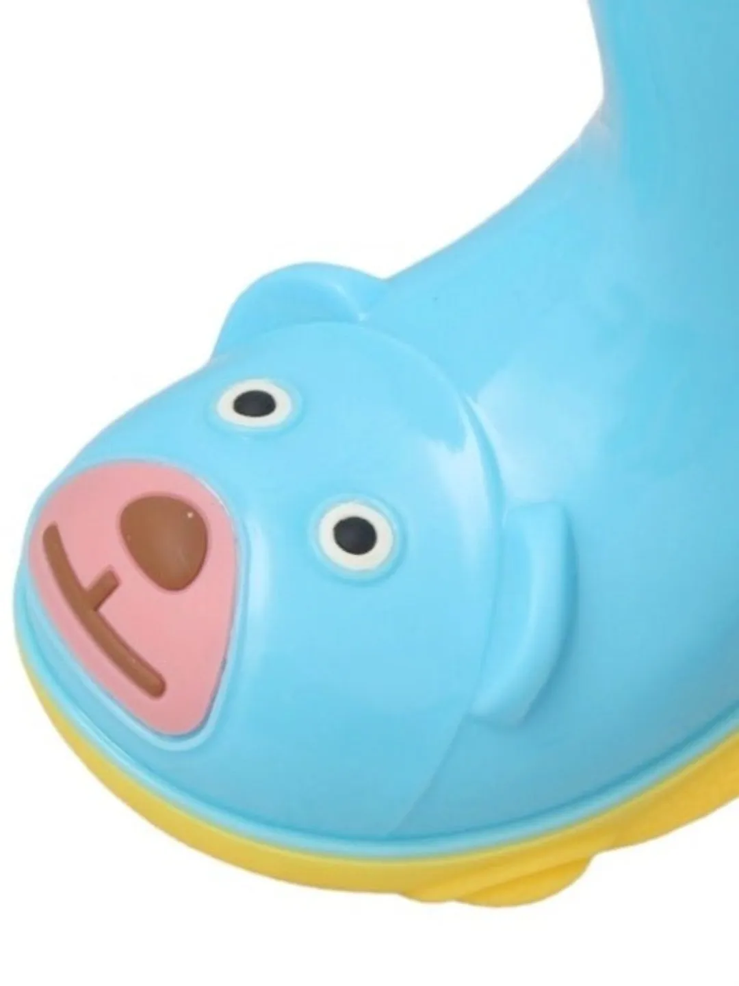 Cheerful Blue Bear Themed  Rain Boots For Boys