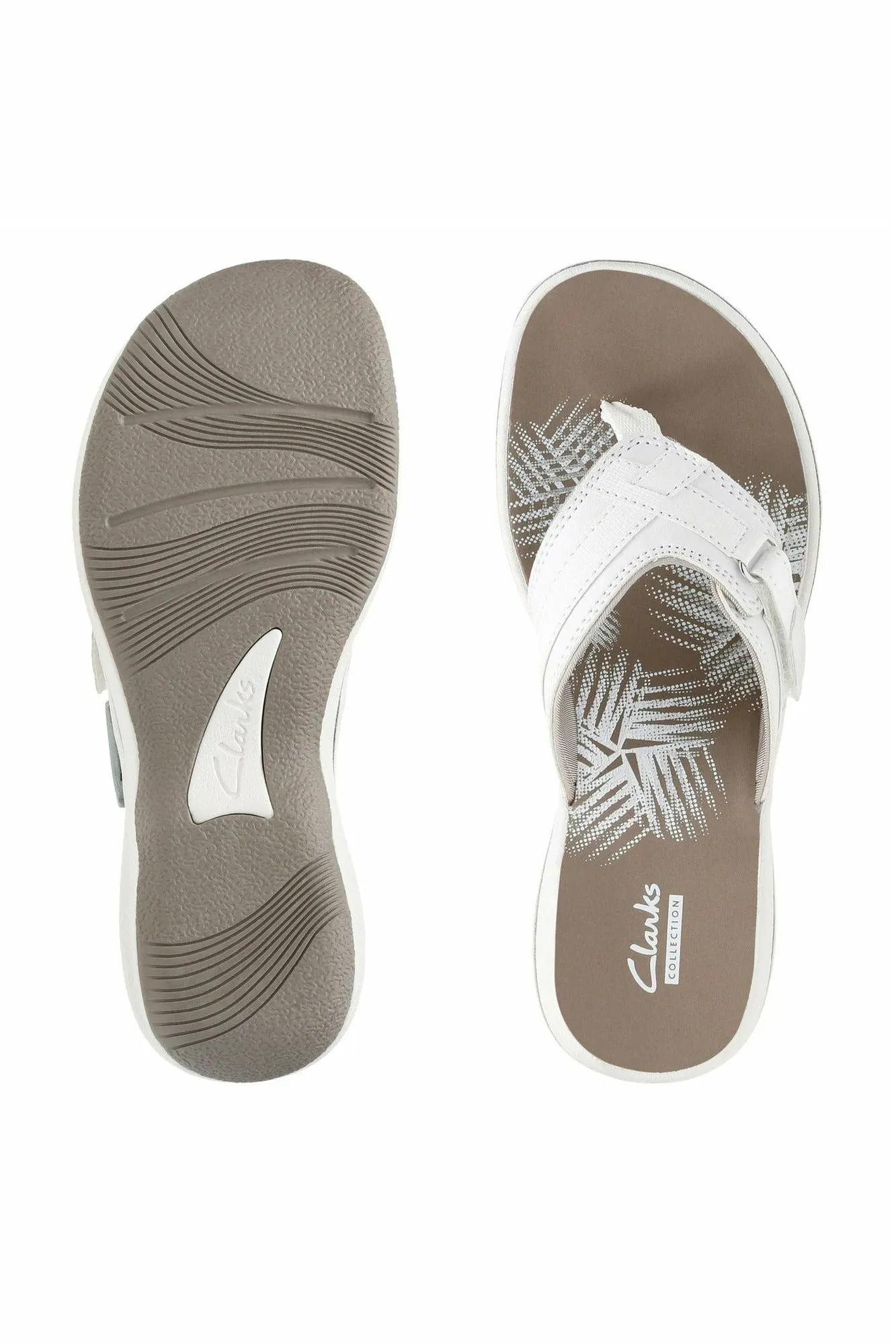 Clarks Brinkley Sea white