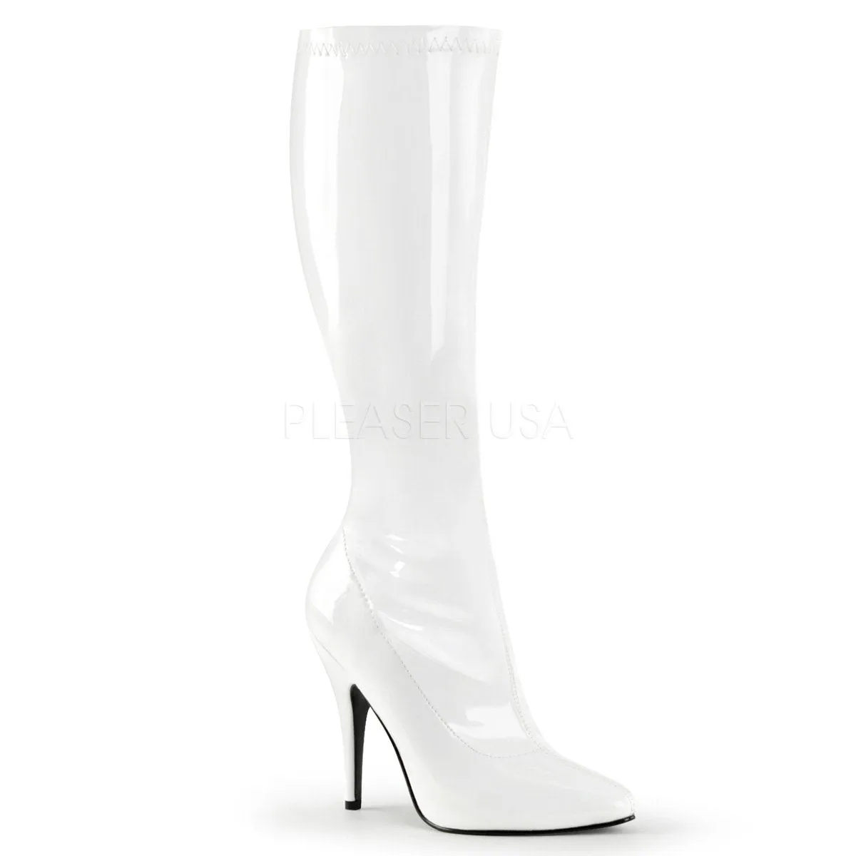 Classic Stretch Knee Boot with 5-inch Spike Heel 6-colors SEDUCE-2000
