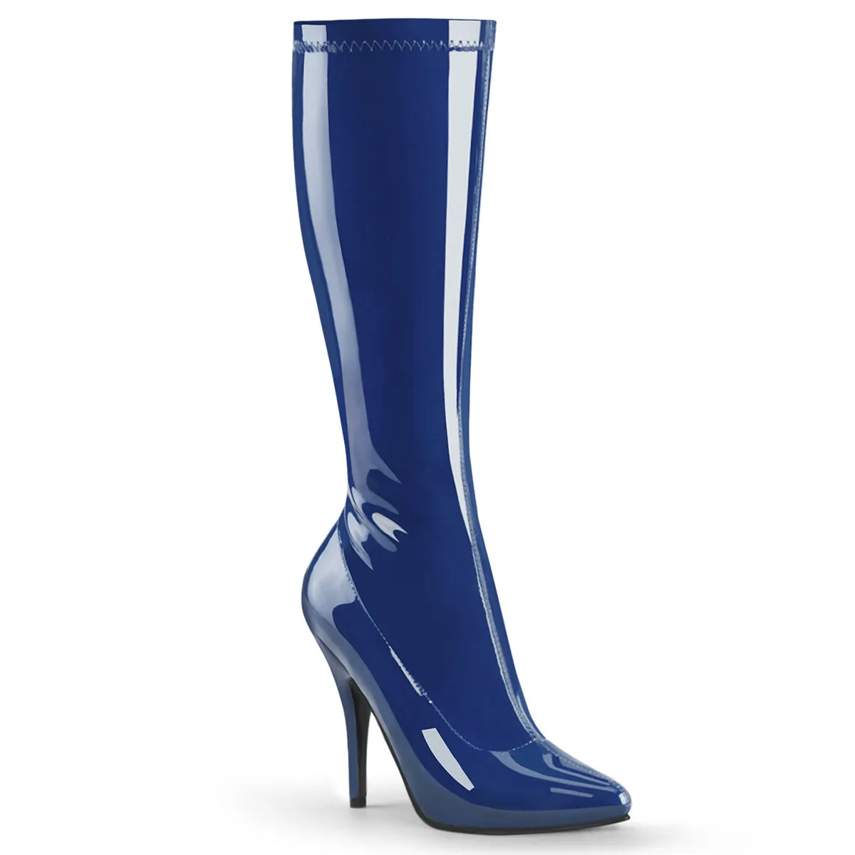 Classic Stretch Knee Boot with 5-inch Spike Heel 6-colors SEDUCE-2000