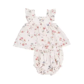 Climbing Roses Pinafore Set