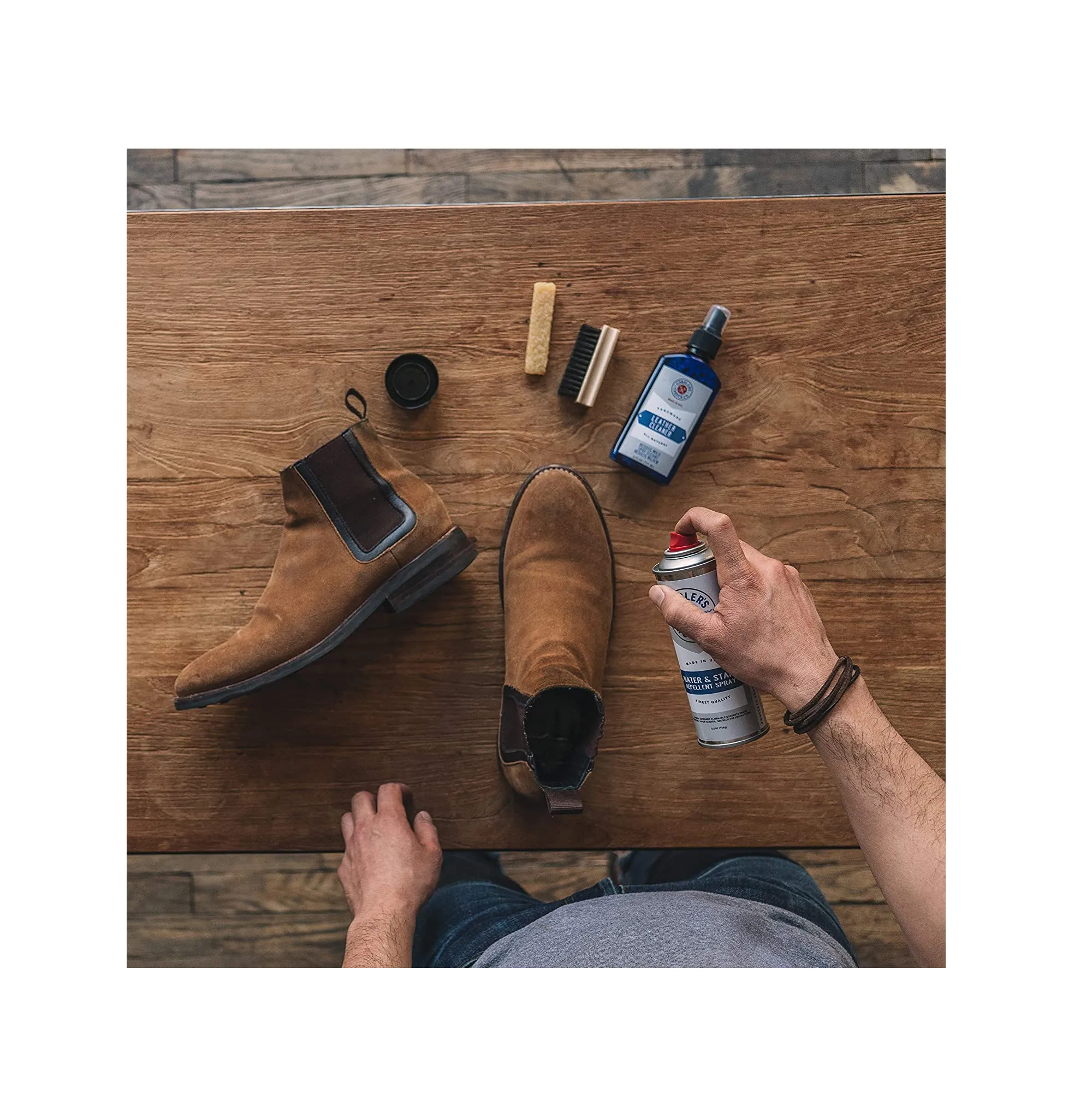 Cobbler's Choice Water & Stain Repellent Spray  Waterproof & Protect Leather