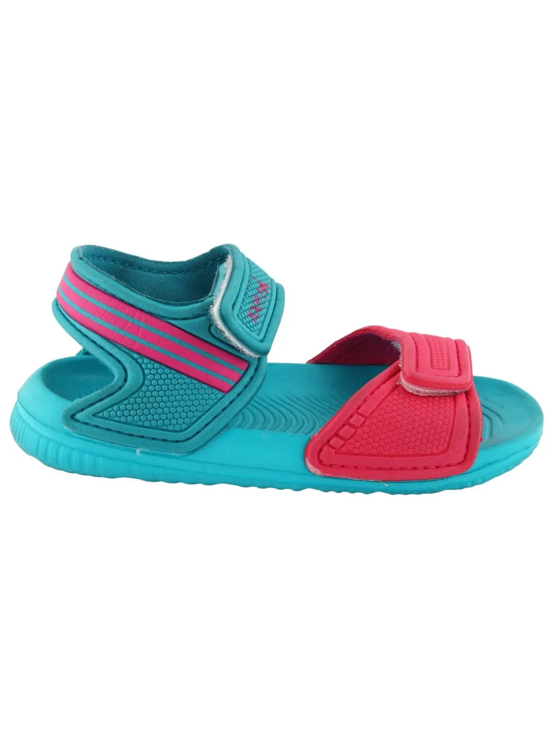 Comfortable Aqua and Pink Sandals for Girls