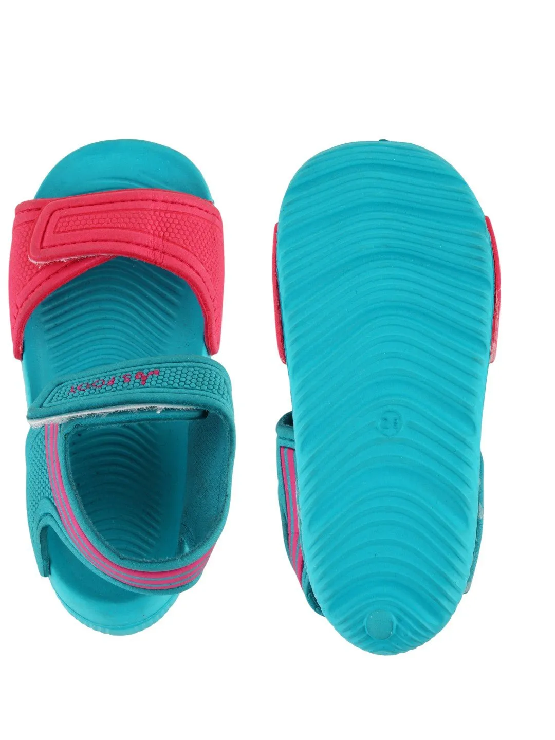 Comfortable Aqua and Pink Sandals for Girls
