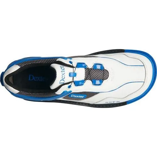 Dexter Mens SST 6 Hybrid BOA Right Hand Bowling Shoes White/Blue