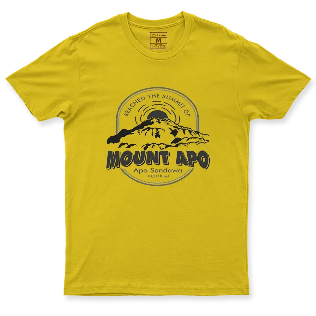 Drifit Shirt: Reached Mt Apo