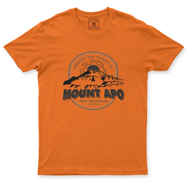 Drifit Shirt: Reached Mt Apo