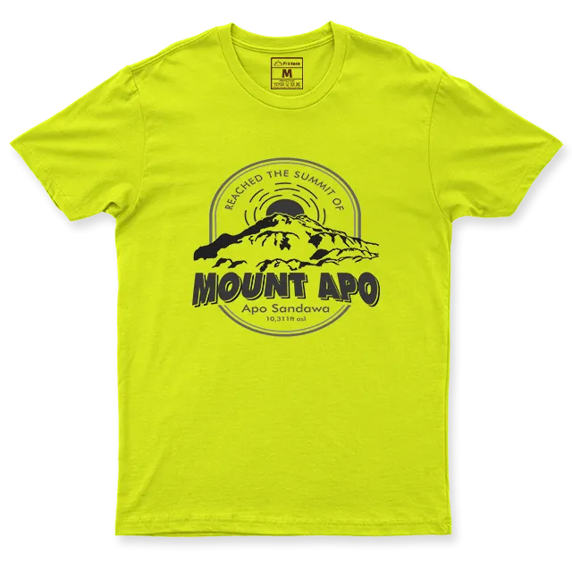 Drifit Shirt: Reached Mt Apo