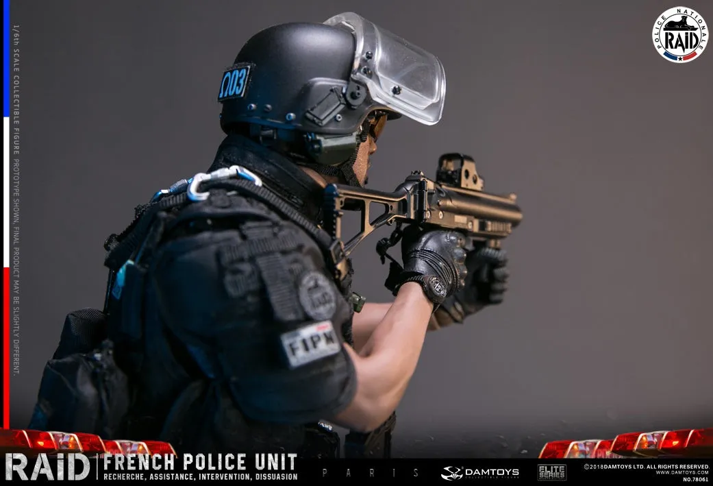 French Police Unit Raid in Paris - MINT IN BOX