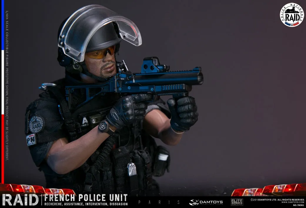 French Police Unit Raid in Paris - MINT IN BOX