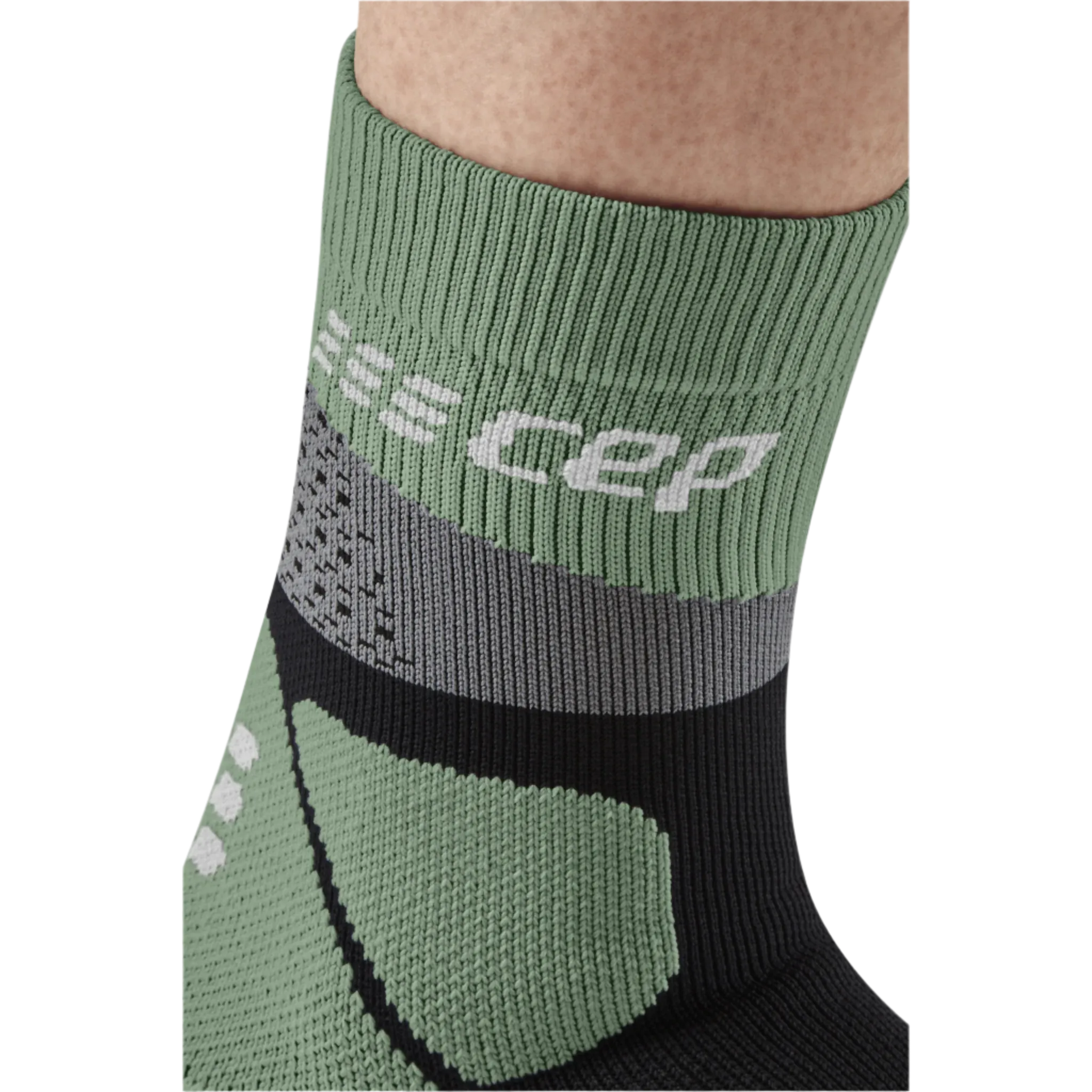 Hiking Max Cushion Mid Cut Compression Socks, Men