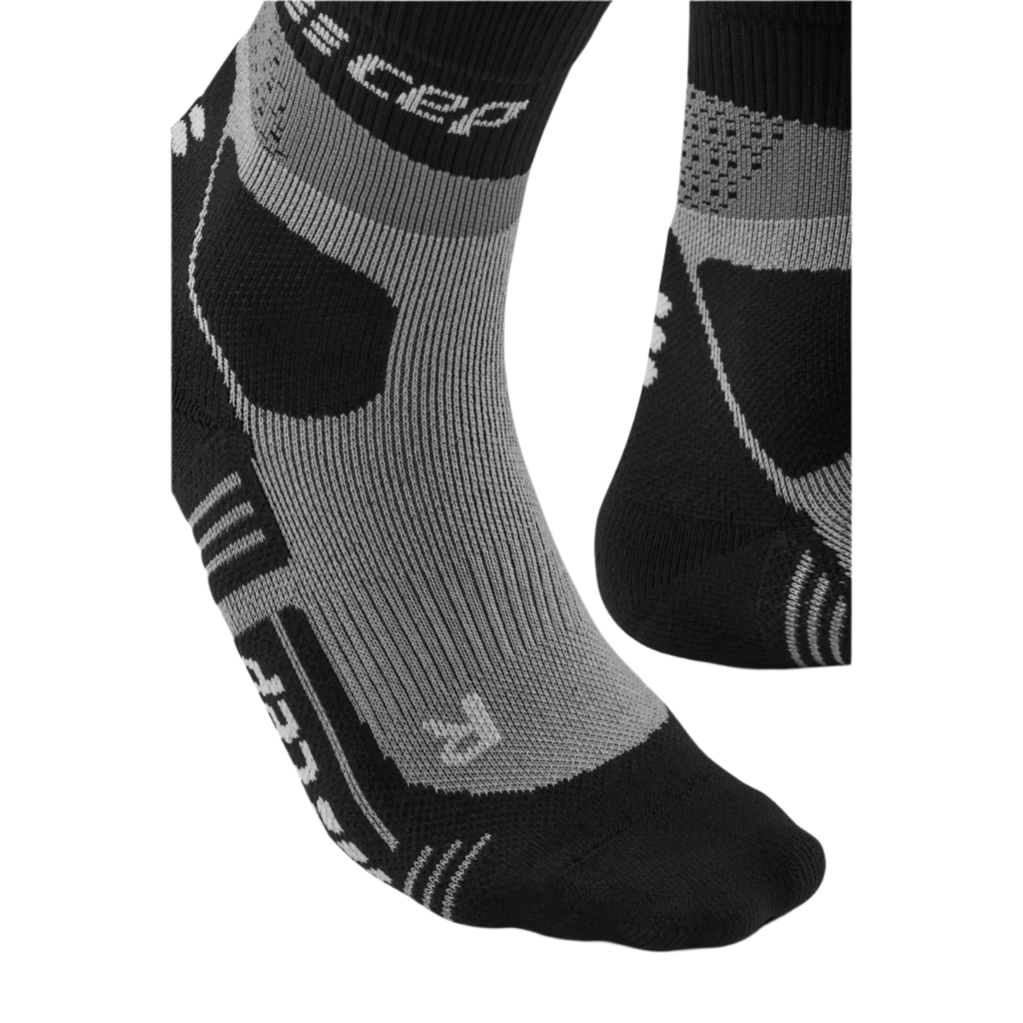 Hiking Max Cushion Mid Cut Compression Socks, Men