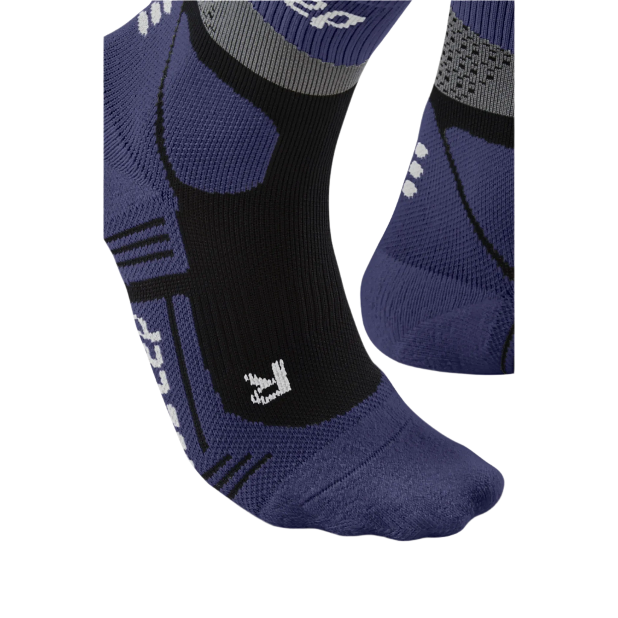 Hiking Max Cushion Mid Cut Compression Socks, Men