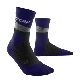 Hiking Max Cushion Mid Cut Compression Socks, Men