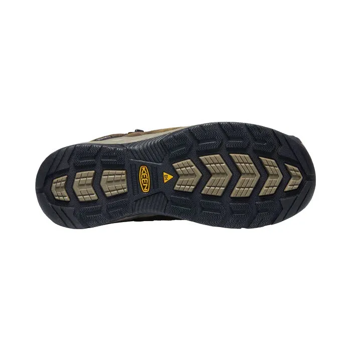 KEEN FLINT II MID WP SOFT TOE CASCADE BLACK OLIVE /BRINDLE - MENS