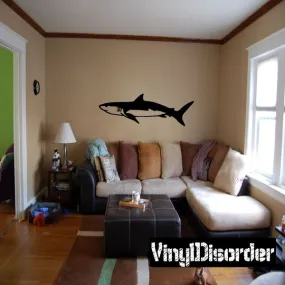 Mako Shark Wading Decal