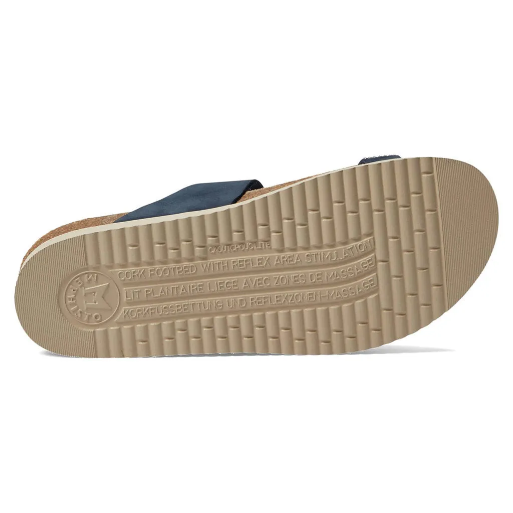 Mephisto Helenka Nubuck Leather Women's Slide Sandals