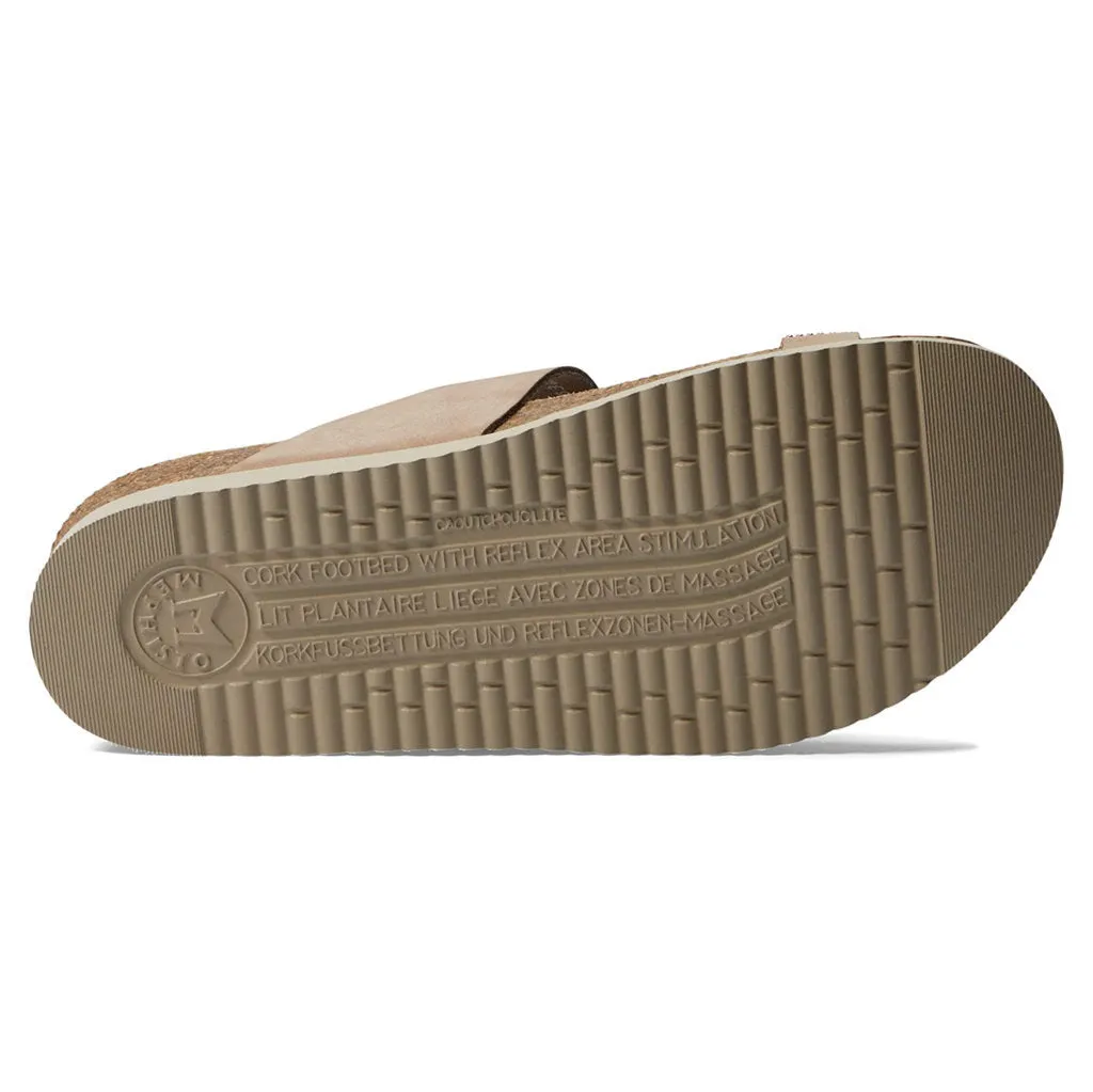 Mephisto Helenka Nubuck Leather Women's Slide Sandals