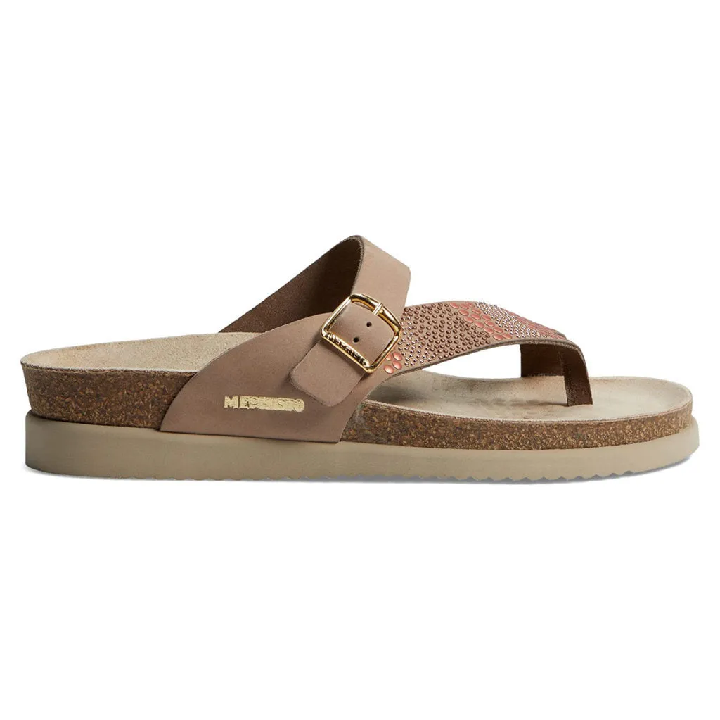Mephisto Helenka Nubuck Leather Women's Slide Sandals