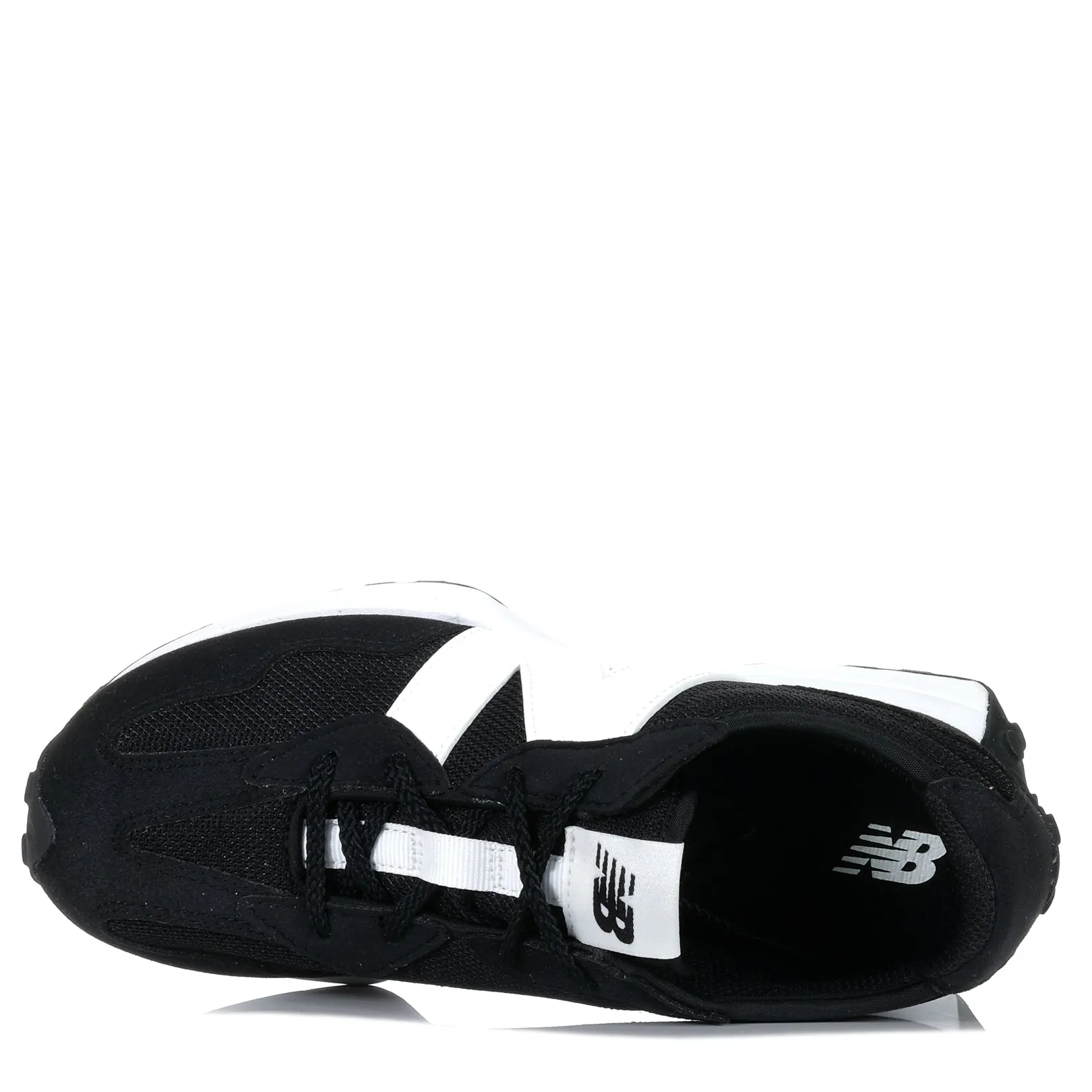 New Balance 327 GS327CBW Black/White