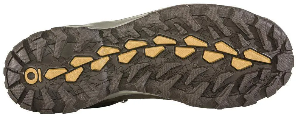Oboz Men's Sypes Low Waterproof Hiking Shoes- Wood