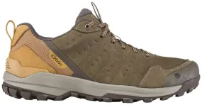 Oboz Men's Sypes Low Waterproof Hiking Shoes- Wood
