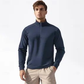 Quarter Zip Outdoor Sporty Sweatshirt