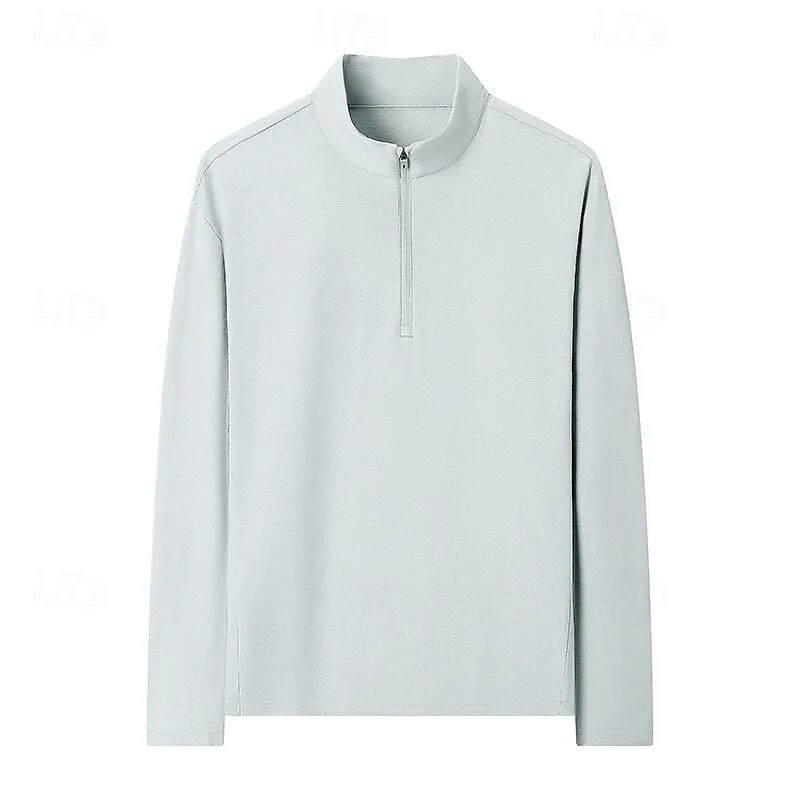 Quarter Zip Outdoor Sporty Sweatshirt