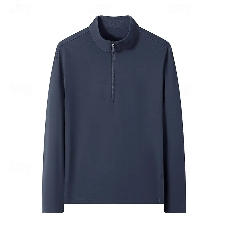 Quarter Zip Outdoor Sporty Sweatshirt